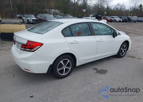 2015 Honda Civic Se z USA, uszkodzony, nr VIN 19XFB2F7XFE028148